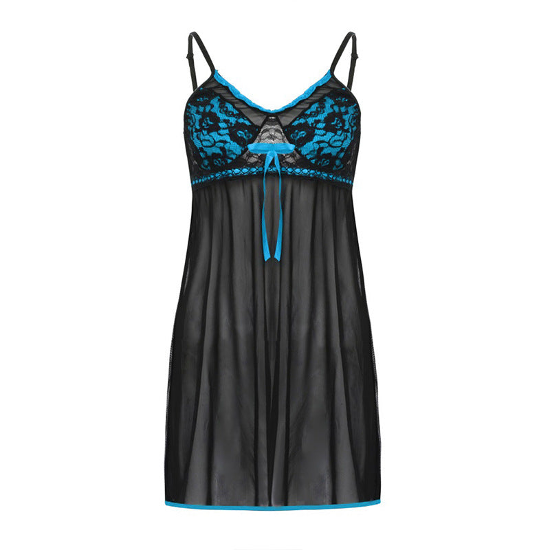 Plus Size Suspender Skirt Pajamas Nightdress seductive