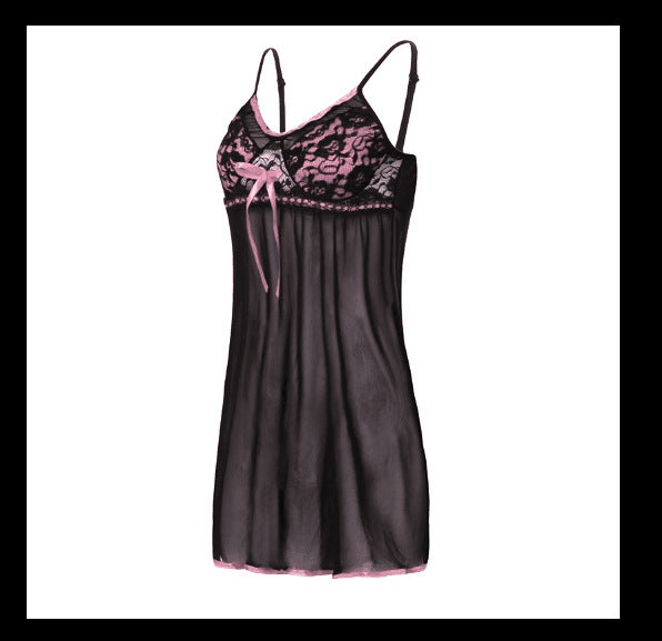 Plus Size Suspender Skirt Pajamas Nightdress seductive