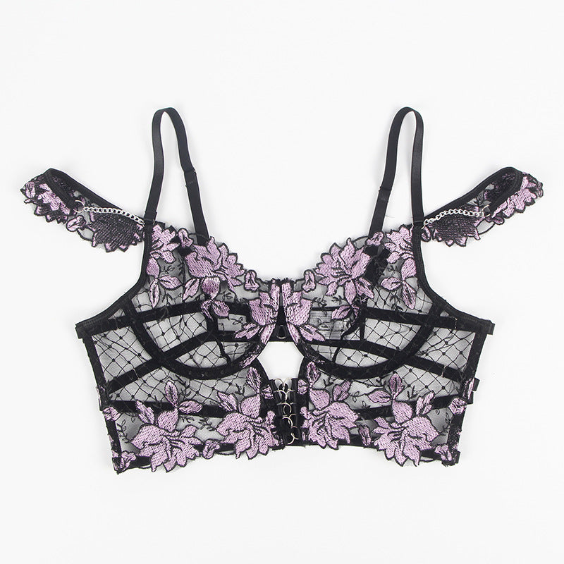 Plus Size Lace Jumpsuit Pajamas seductive Lingerie