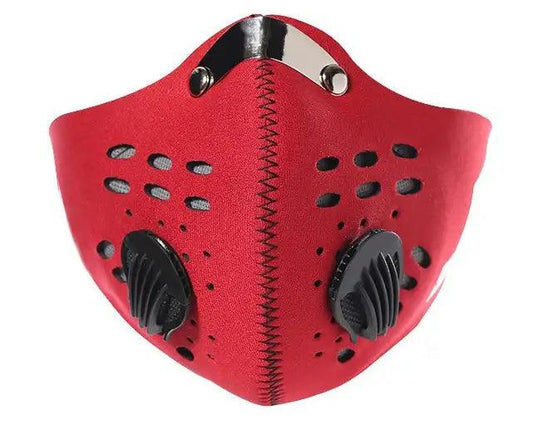 Red Respirator Protection Filter Reusable Face Mask - Babewear