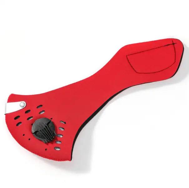 Red Respirator Protection Filter Reusable Face Mask