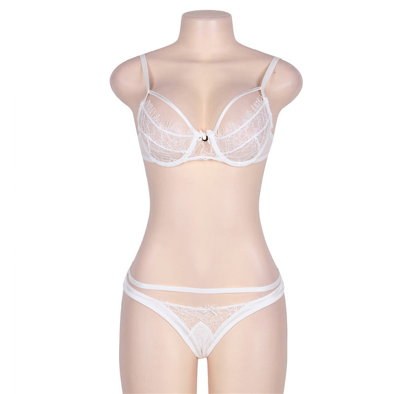 Plus Size Three Point Bra Set seductive Lingerie