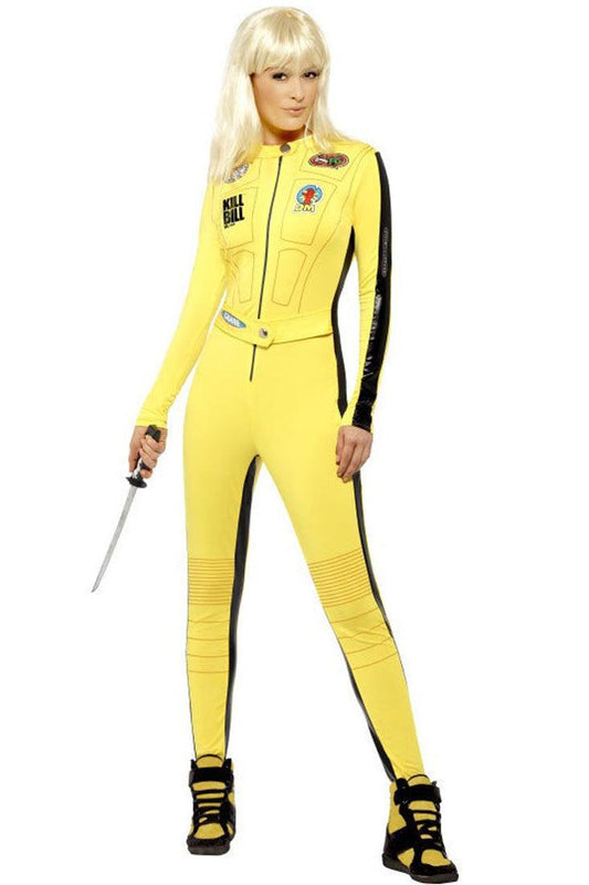 Yellow Black Kill Bill Costume