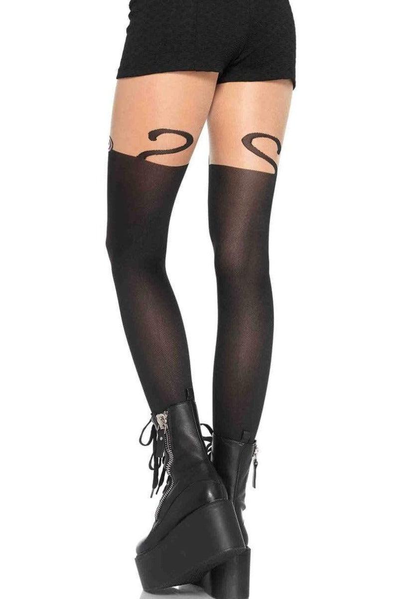 Black Nude Monkey Business Tights