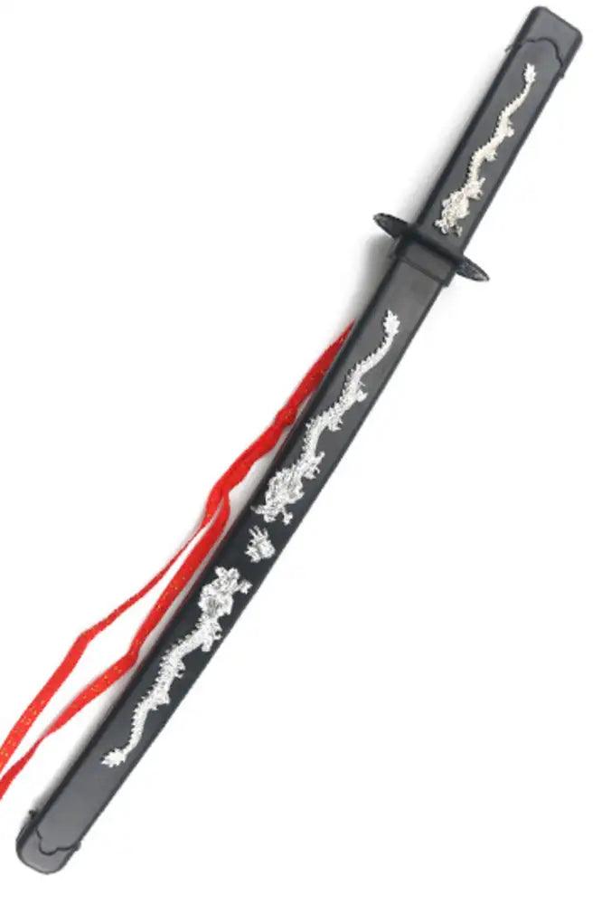 Black Pair Of Long Ninja Swords