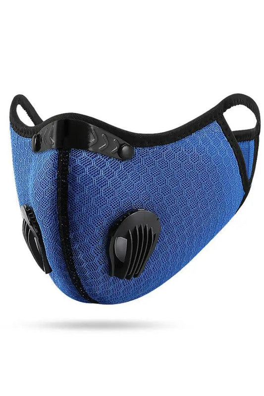 Blue Filter Respirator 5 Layer Netted Face Mask - Babewear