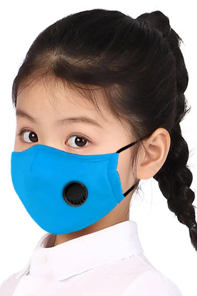 Blue Respirator Washable Kids Face Mask - Babewear