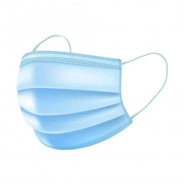 Blue Surgical Disposable Face Mask - Babewear