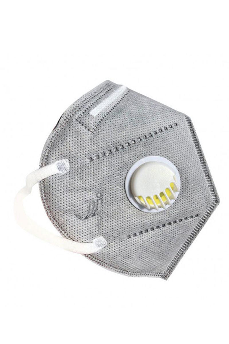 Grey White 5 Layer KN95 3 Piece Face Mask