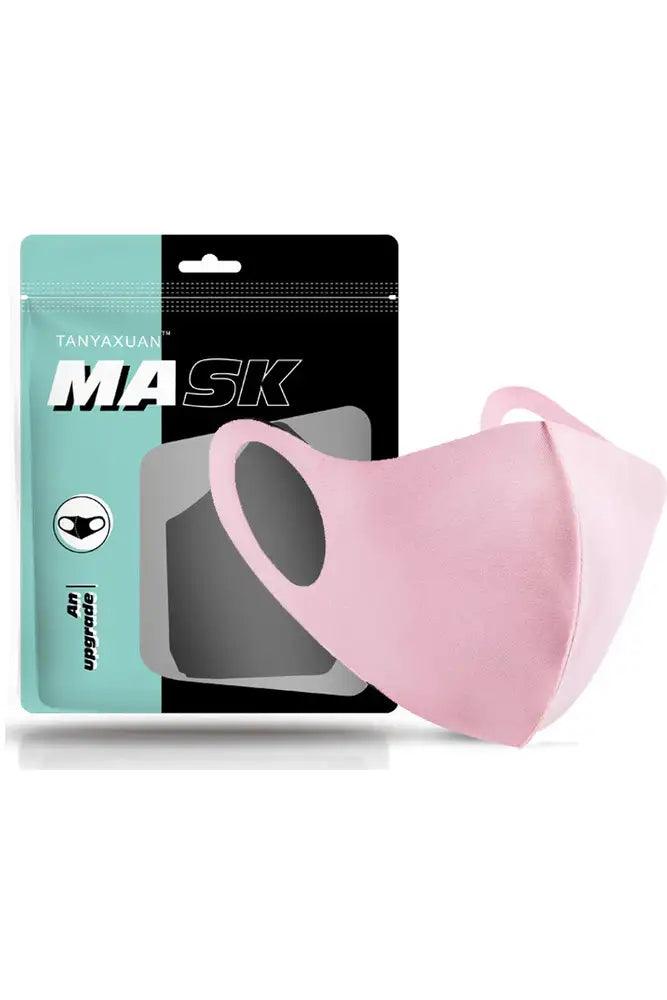 Light Pink Breathable Reusable Washable Face Mask