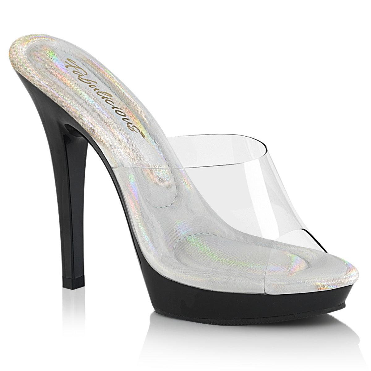 LIP-101 Sexy Clear Strap Heels