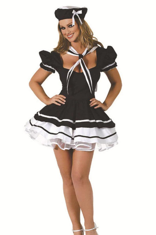 Navy White Sexy Sailor Costume