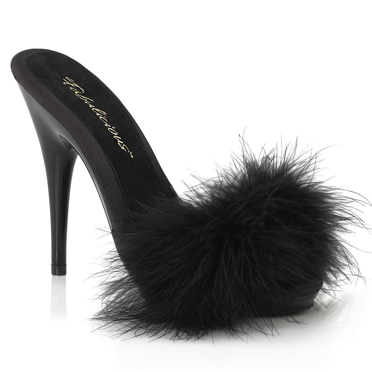 POISE-501F Sexy Fur Heels