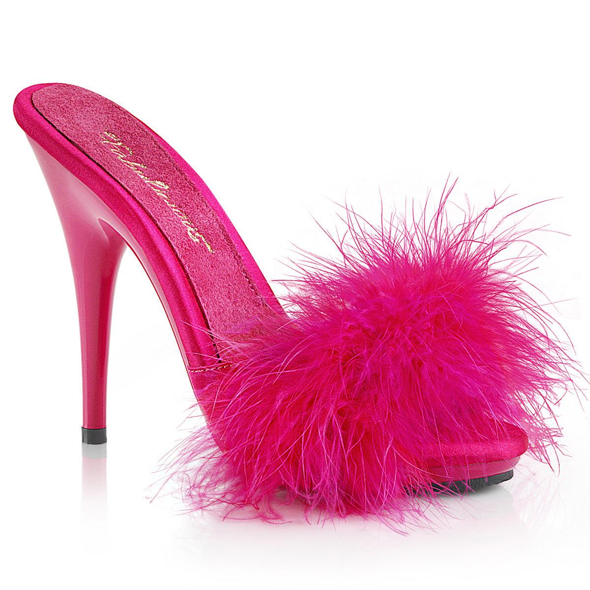 POISE-501F Sexy Fur Heels