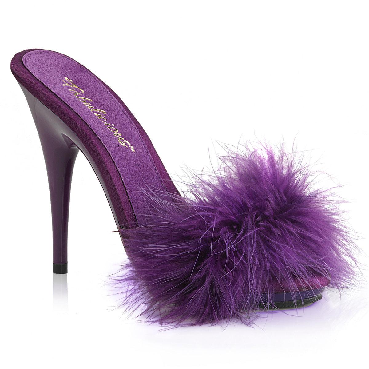 POISE-501F Sexy Fur Heels