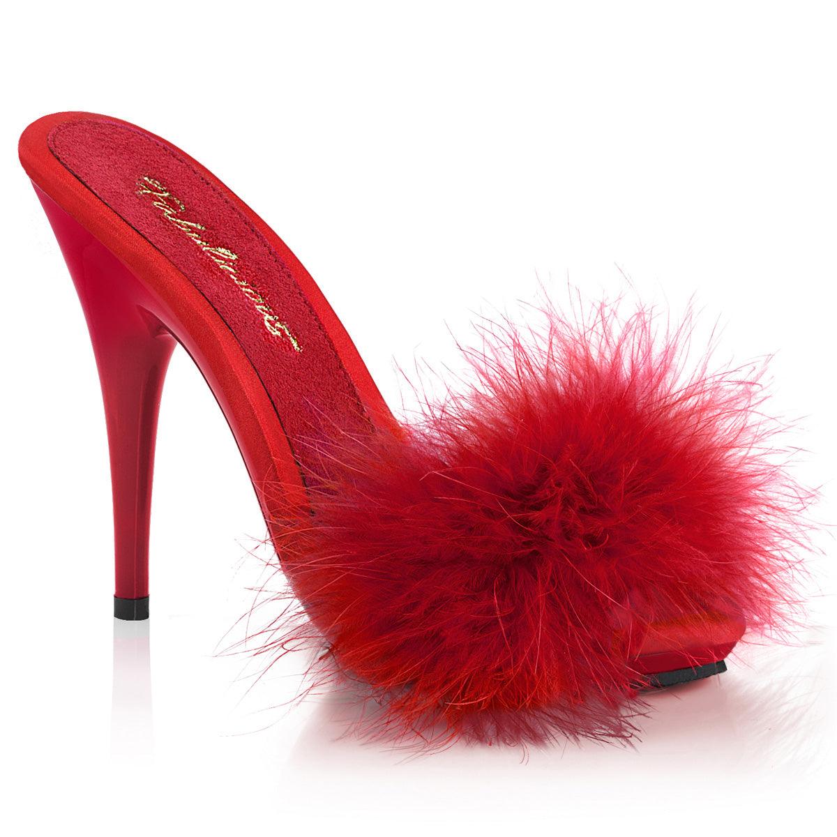 POISE-501F Sexy Fur Heels