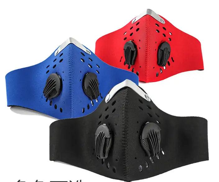 Royal Blue Respirator Protection Filter Reusable Face Mask