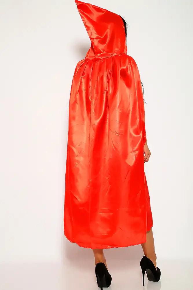 Sexy Red Cape Hood Long Length Costume Accessory