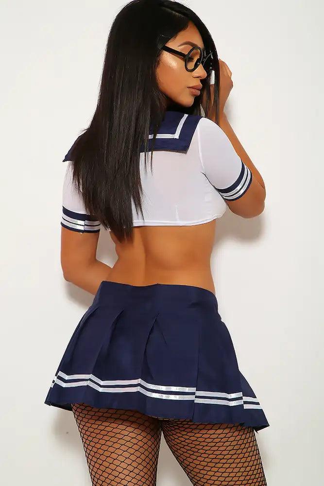 White Navy Sexy 2. Piece Sailor Costume