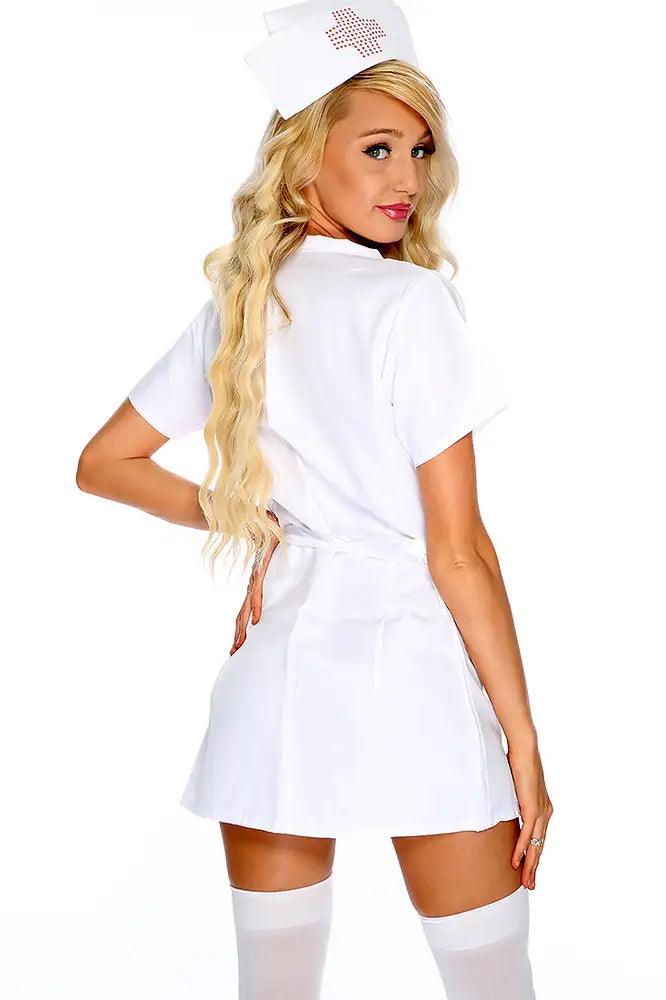 White Sexy 2.Piece Nurse Costume